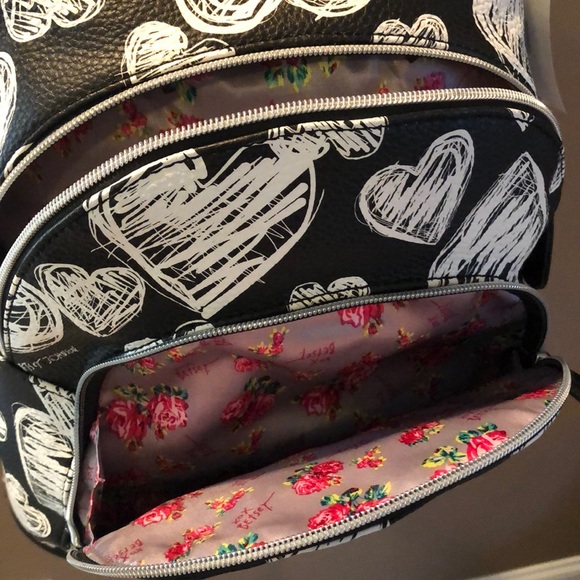 Betsey Johnson Triple Compartment Backpack - Picture 5 of 7